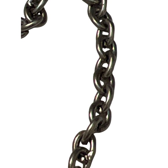 Cowboy Boot Charm Bracelet Anklet Adjustable Chain Lobster Clasp Silver Tone - Picture 3 of 4